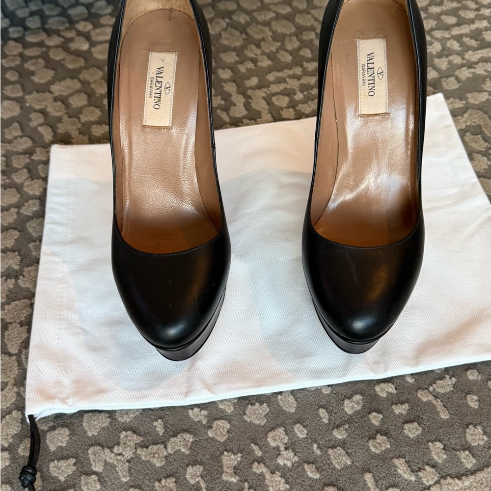 Valentino Classic Black Heels